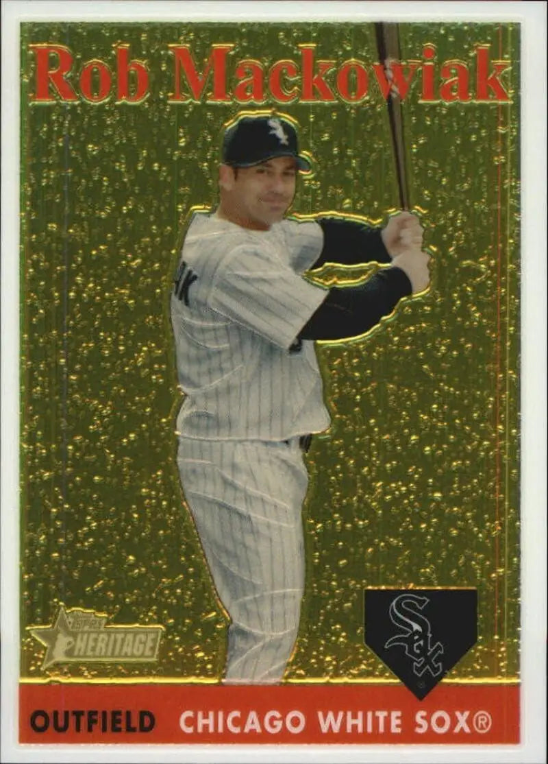 2007 Topps Heritage Chrome #THC57 Rob Mackowiak 0260/1958 NM-MT White S ID:72512