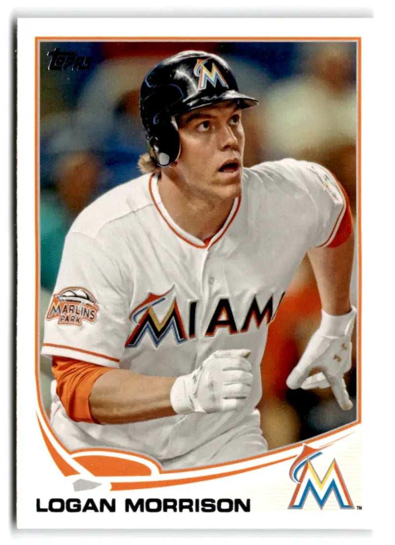 2013 Topps #409 Logan Morrison NM-MT Marlins ID:72518