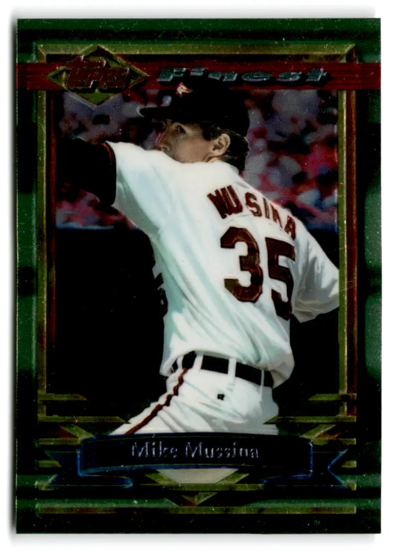 1994 Topps Finest #66 Mike Mussina NM Near Mint Orioles ID:72572