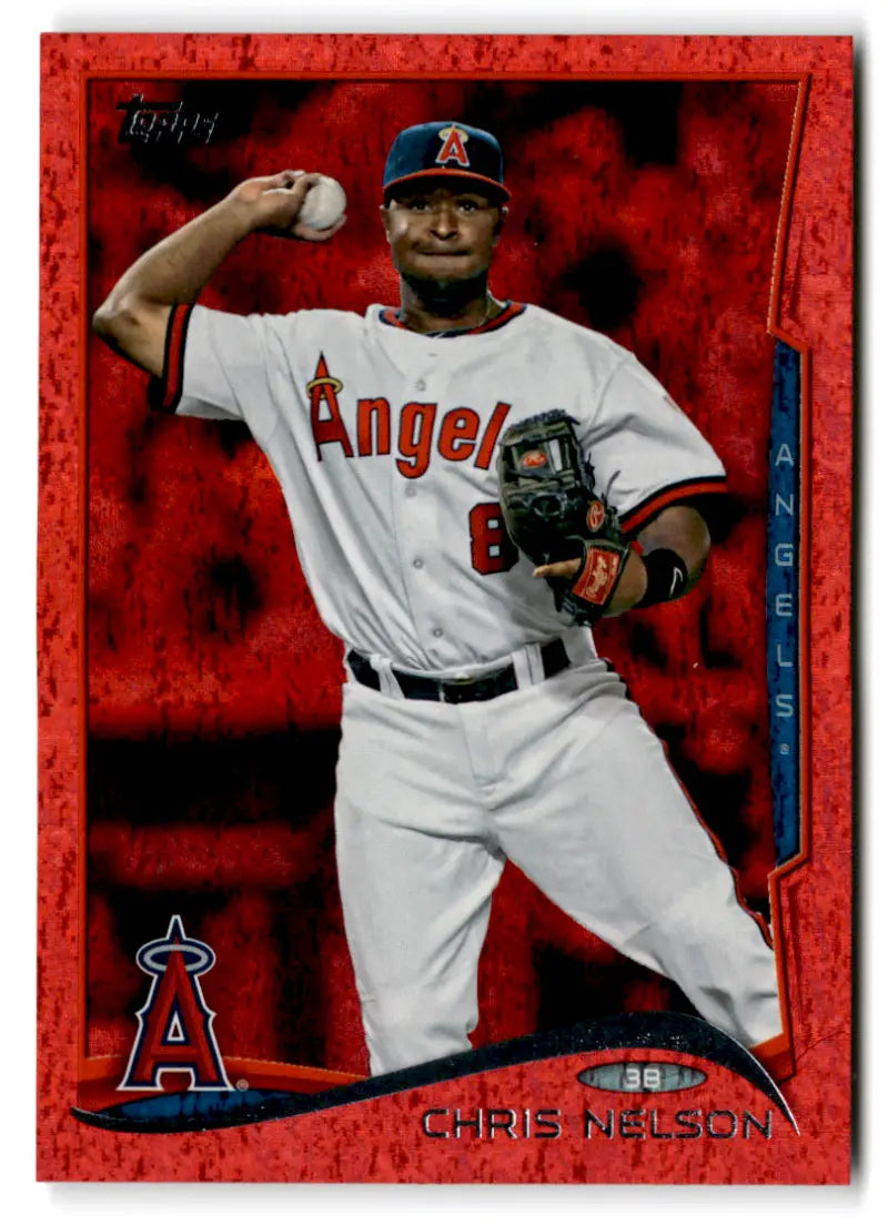 2014 Topps Red Foil #101 Chris Nelson NM-MT Angels ID:72659