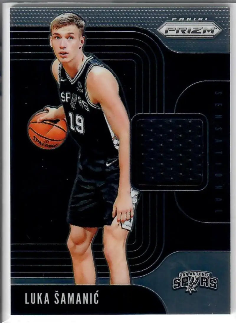 2019-20 Panini Prizm Sensational Swatches #18 Luka Samanic NM-MT MEM Sp ID:72674