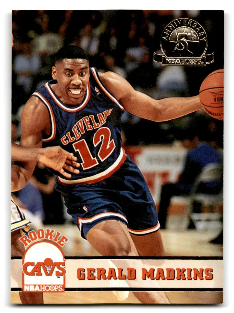 1993-94 Hoops Fifth Anniversary Gold #317 Gerald Madkins NM-MT RC Rooki ID:72725