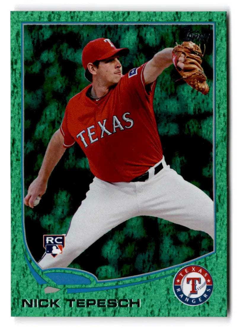 2013 Topps Update Emerald #US267 Nick Tepesch NM-MT Rangers ID:73154