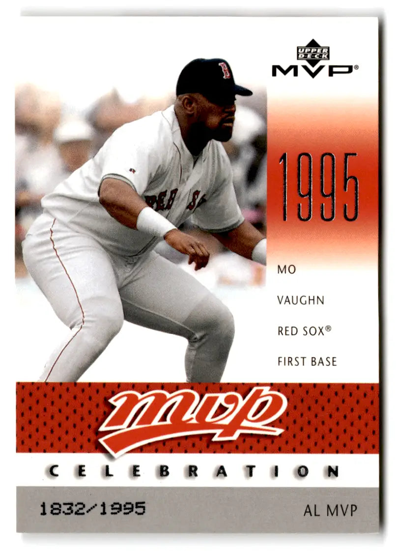 2003 Upper Deck MVP Celebration #MVP8 Mo Vaughn NM-MT SER/1995 ID:73189