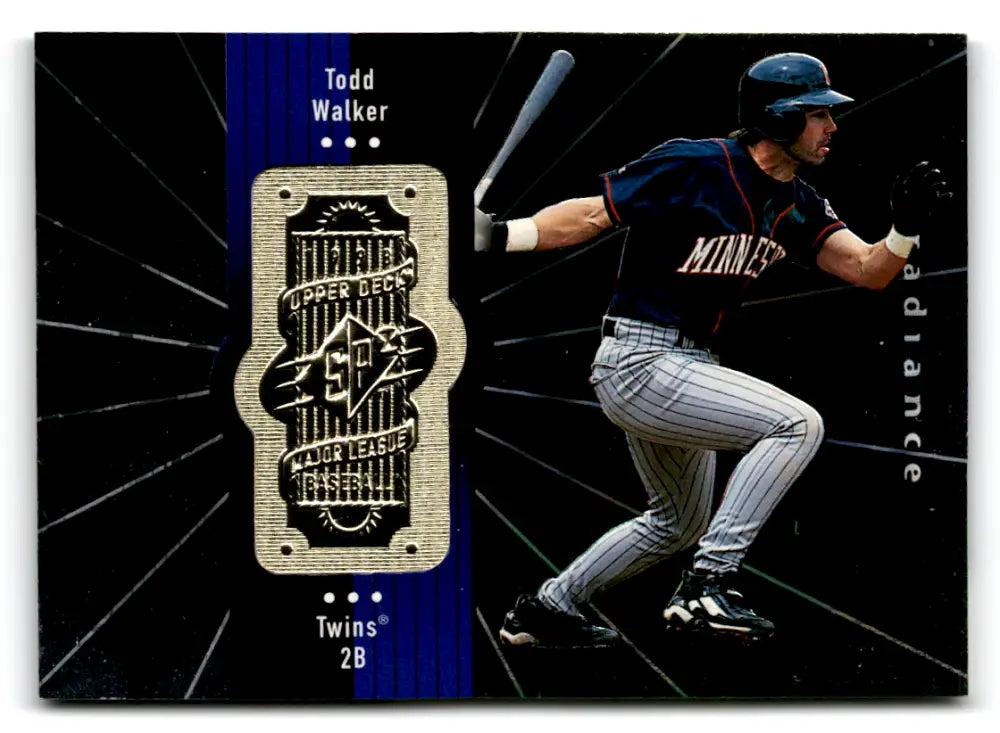 1998 SPx Finite Radiance #296 Todd Walker NM Near Mint Twins 4208/4500 ID:73335