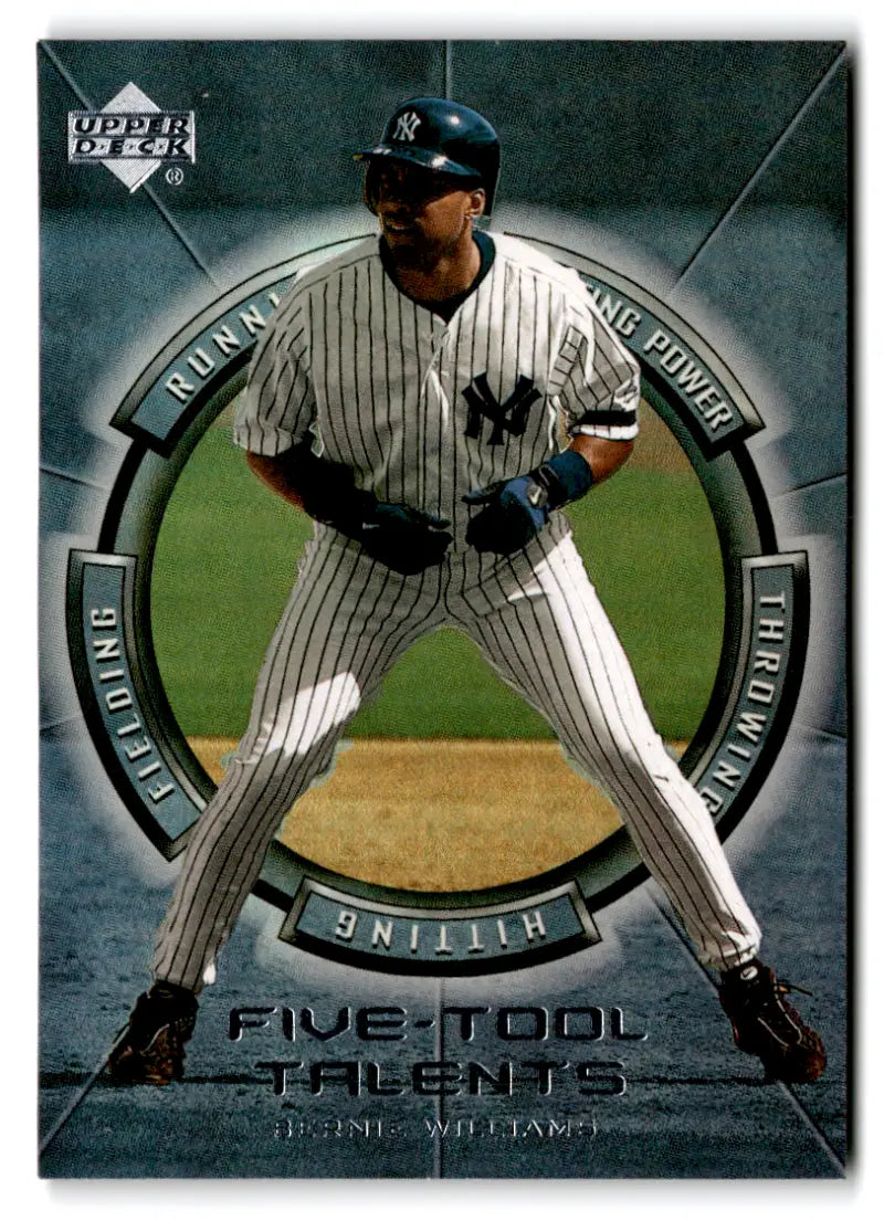 2000 Upper Deck Five-Tool Talents #FT7 Bernie Williams NM-MT Yankees ID:73524