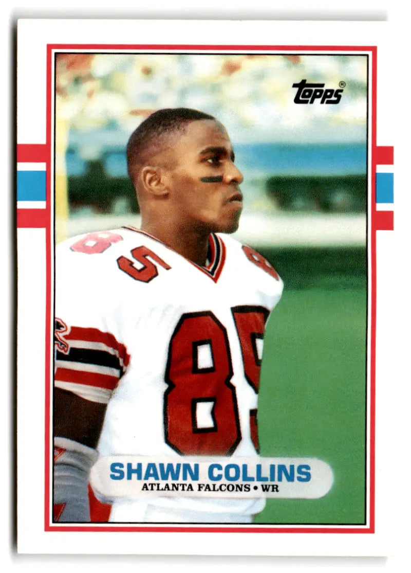 1989 Topps Traded #3T Shawn Collins NM-MT RC Rookie Falcons ID:73586