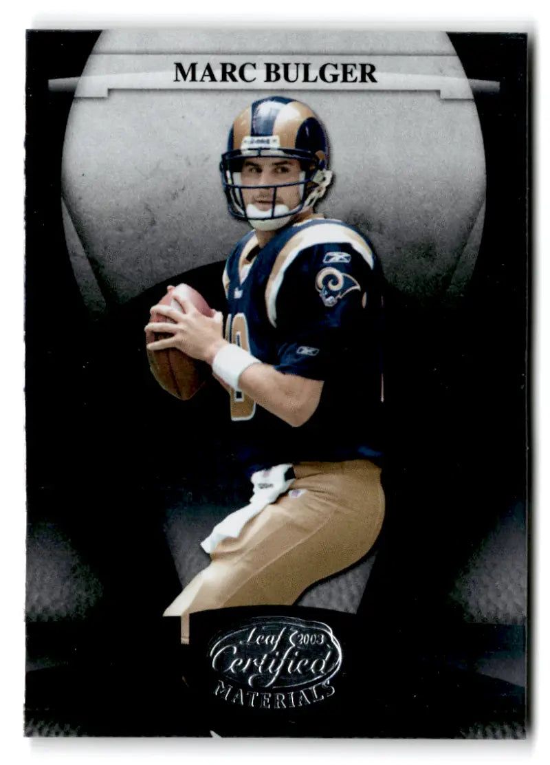 2008 Leaf Certified #131 Marc Bulger NM Near Mint Rams ID:73598