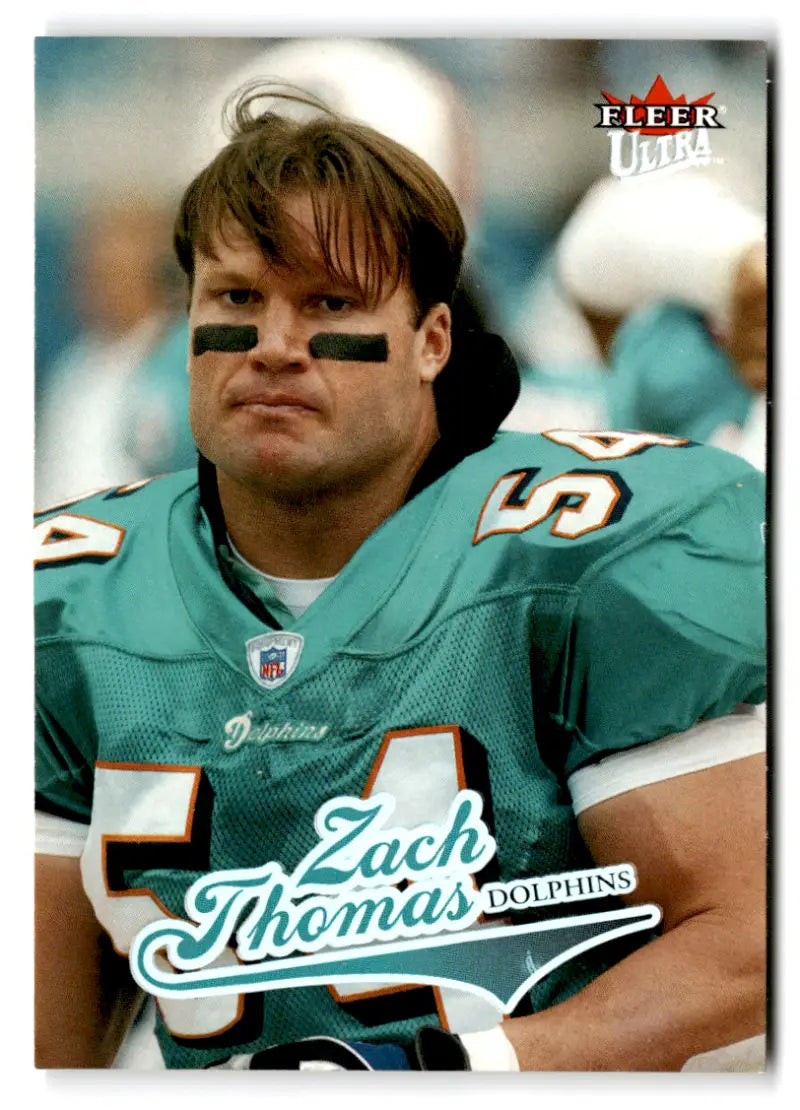 2004 Fleer Ultra #29 Zach Thomas NM-MT Dolphins ID:73643