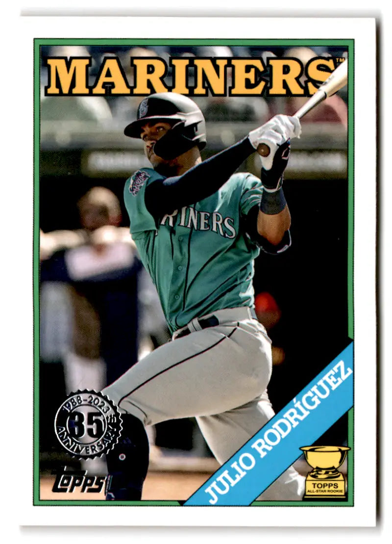 2023 Topps Update Series 1988 Baseball #88US-43 Julio Rodriguez NM-MT M ID:73736