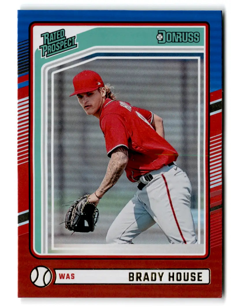 2024 Donruss Red and Blue #188 Brady House NM-MT RC Rookie Nationals Ra ID:74136
