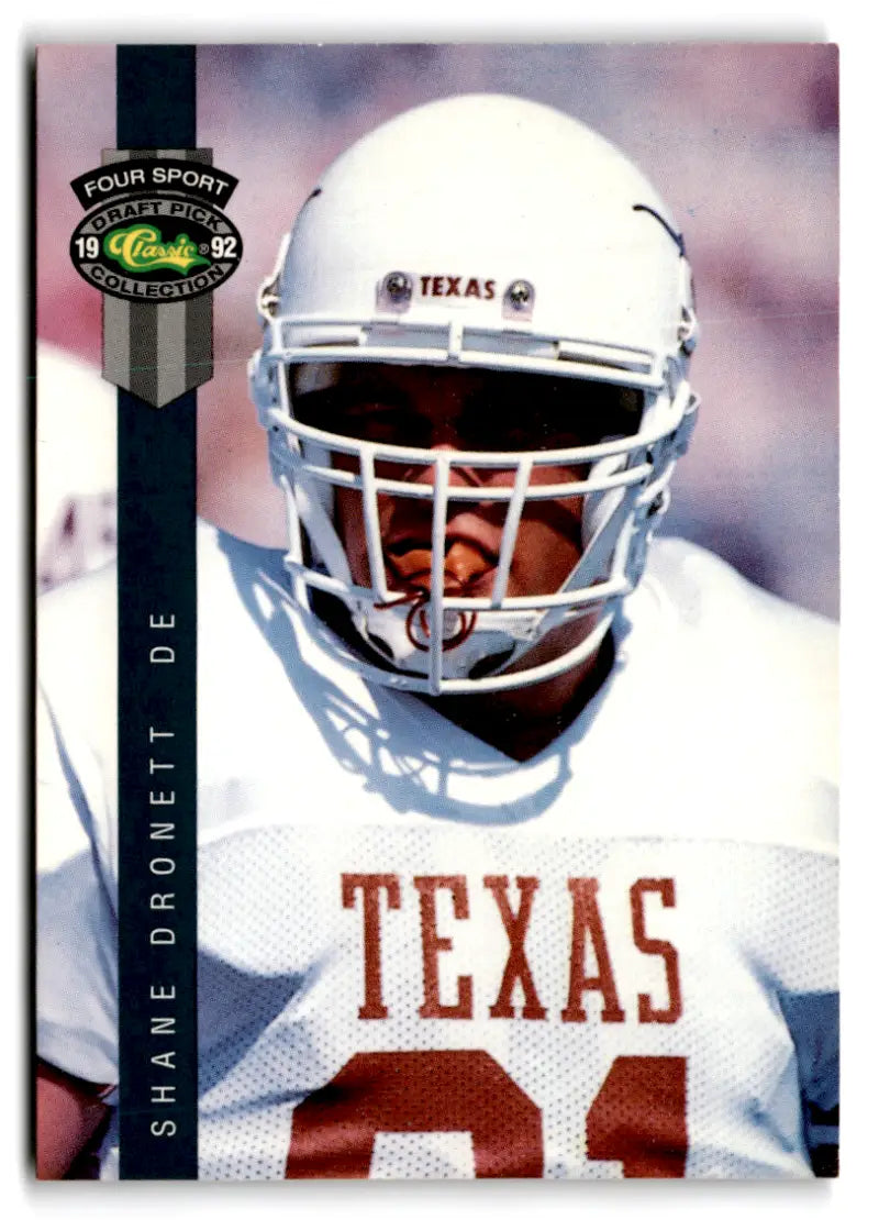 1992 Classic Four Sport #94 Shane Dronett NM Near Mint Broncos ID:74410