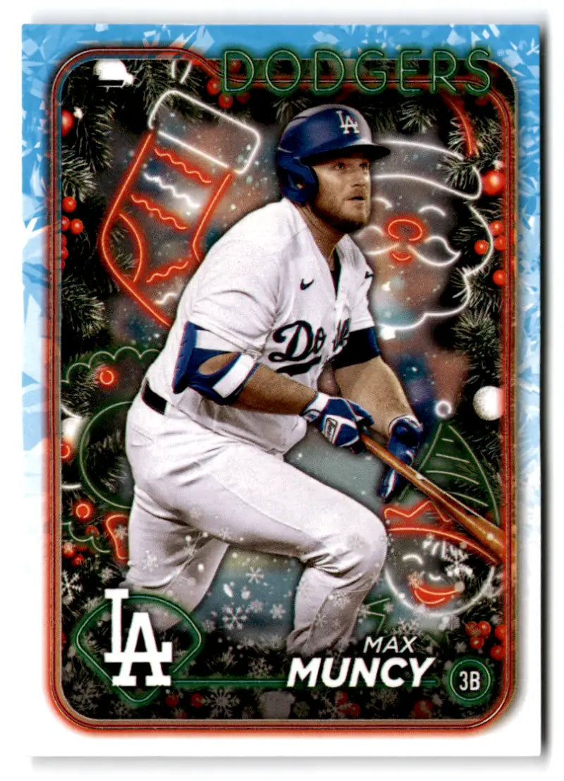 2024 Topps Holiday #H55 Max Muncy NM-MT Dodgers ID:74804