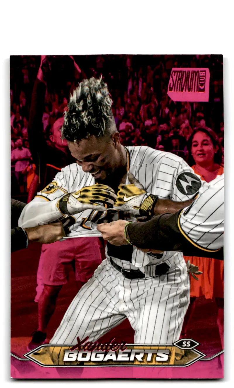 2024 Topps Stadium Club Pink Foil #230 Xander Bogaerts NM Near Mint Pad ID:76416