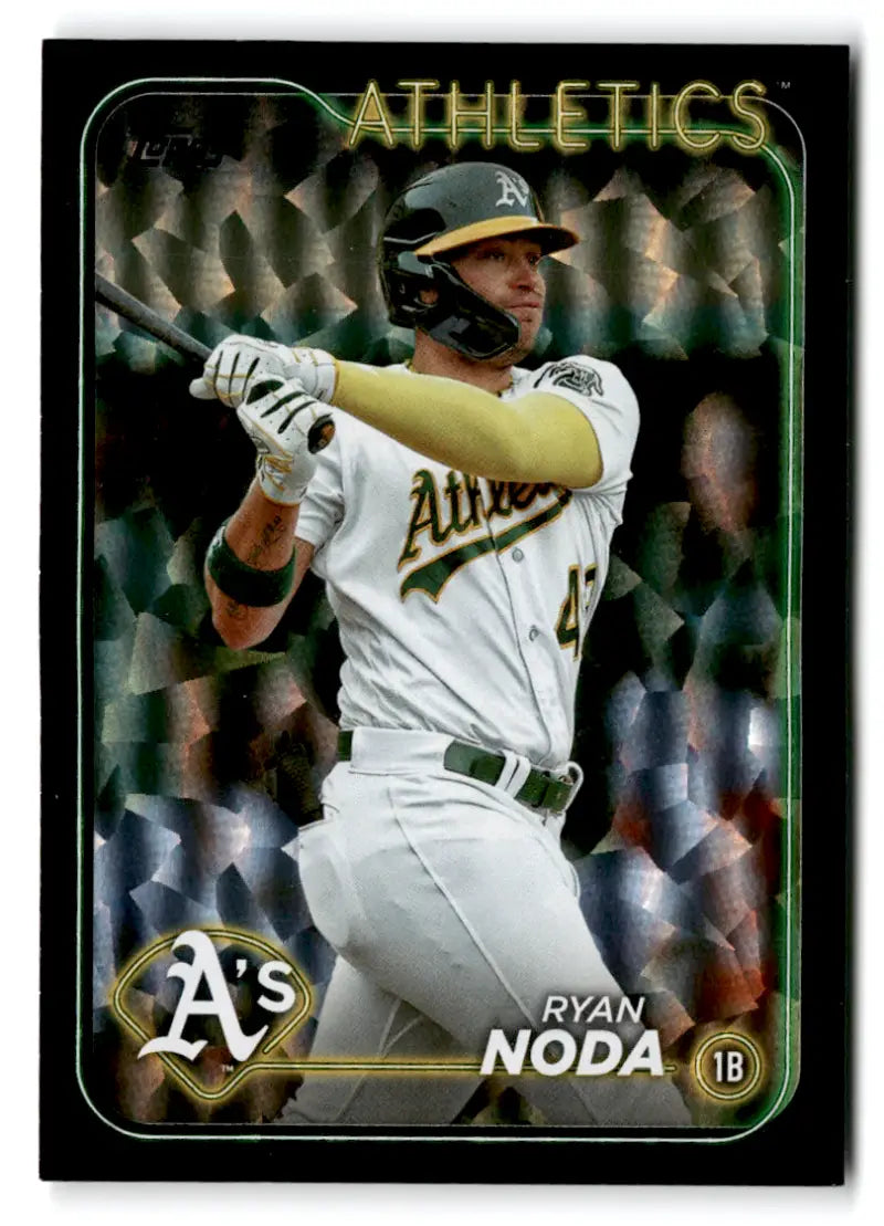 2024 Topps Black Crackle Foil #404 Ryan Noda NM-MT Athletics ID:76656