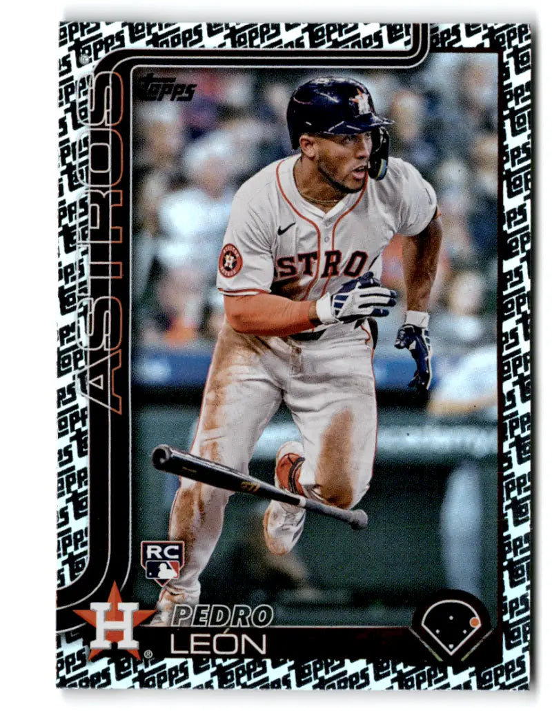 2025 Topps Topps Foil Pattern #30 Pedro Leon NM-MT RC Rookie Astros ID:76852
