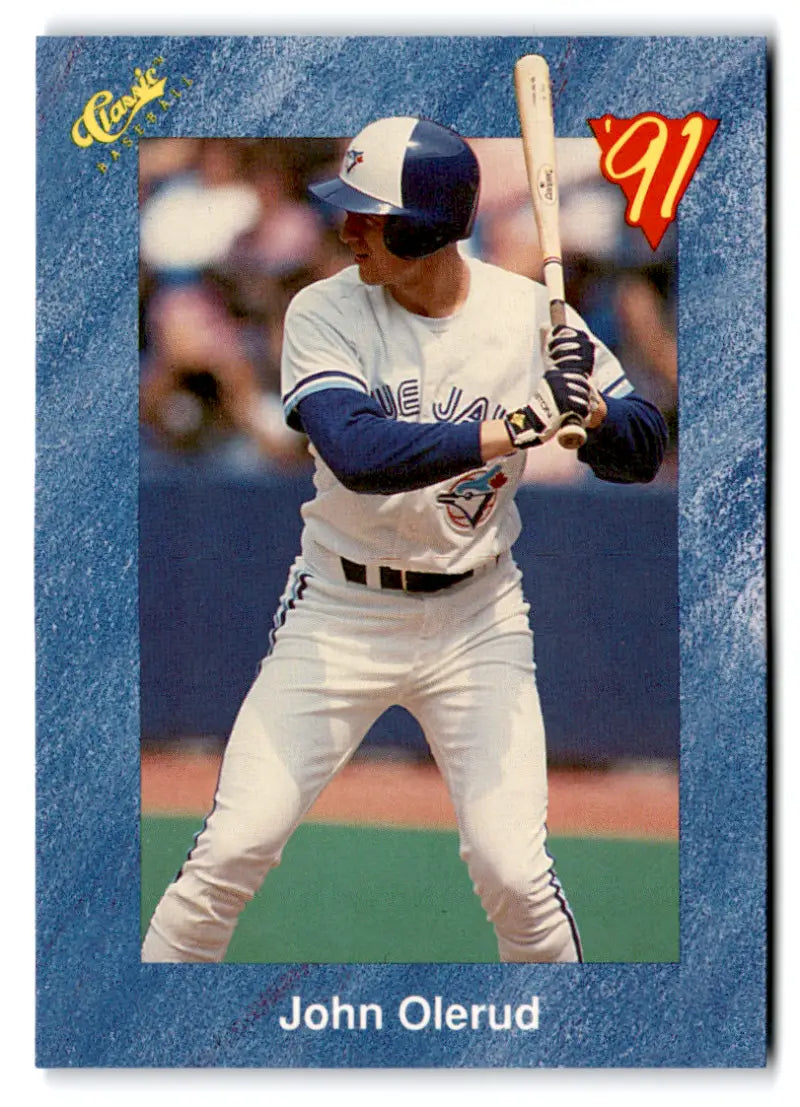 1991 Classic I #T1 John Olerud NM Near Mint Blue Jays ID:77236