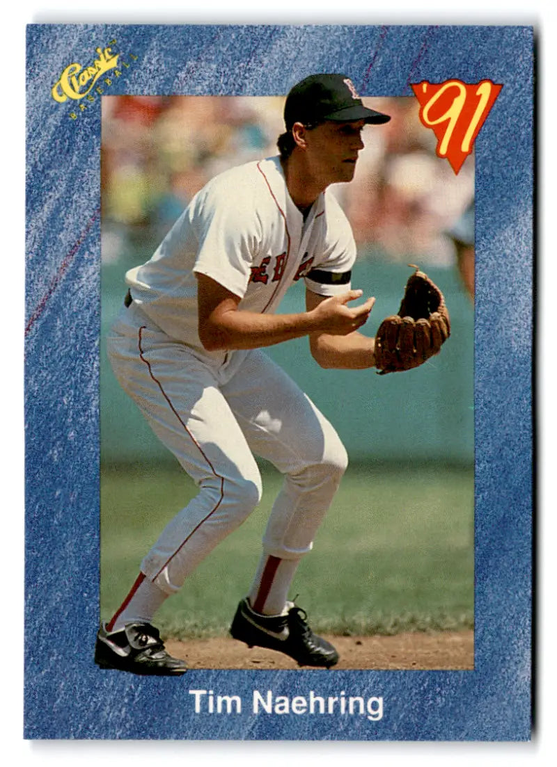 1991 Classic I #T20 Tim Naehring NM Near Mint Red Sox ID:77244