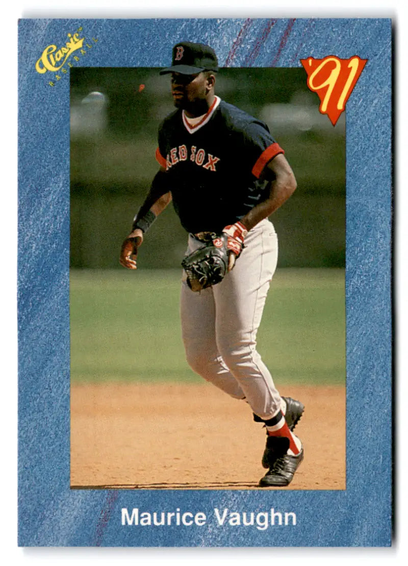 1991 Classic I #T24 Mo Vaughn NM Near Mint Red Sox ID:77248