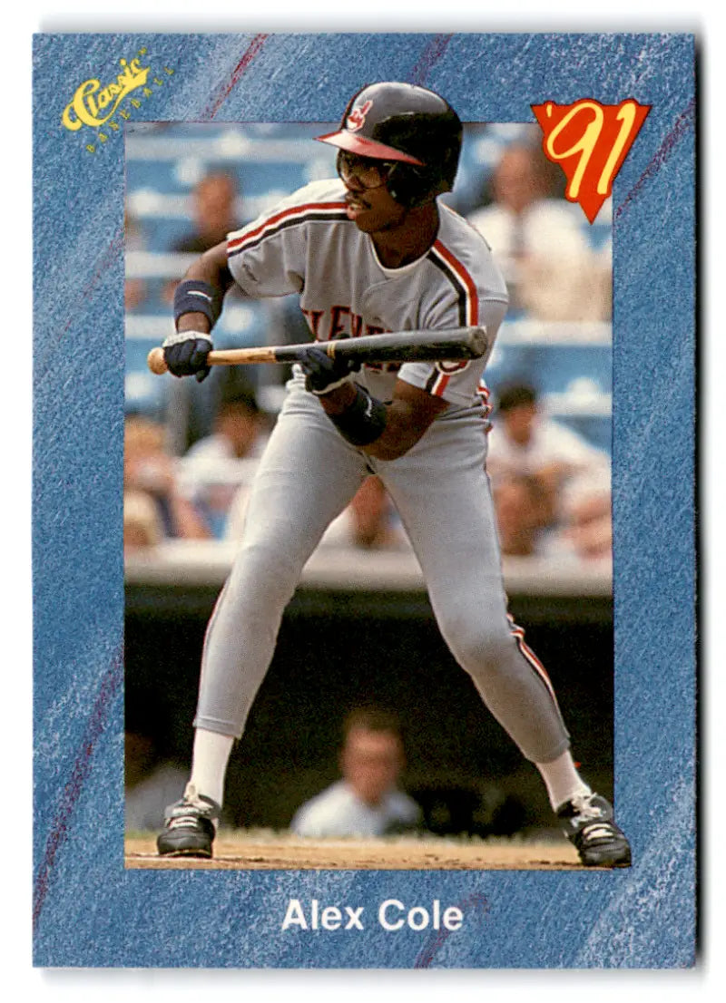 1991 Classic I #T36 Alex Cole NM Near Mint Indians ID:77252
