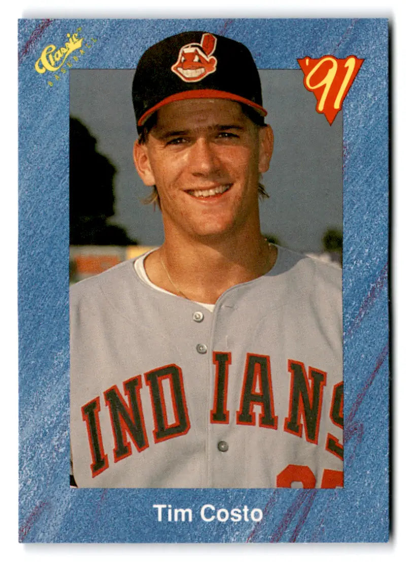 1991 Classic I #T38 Tim Costo NM Near Mint Indians ID:77254