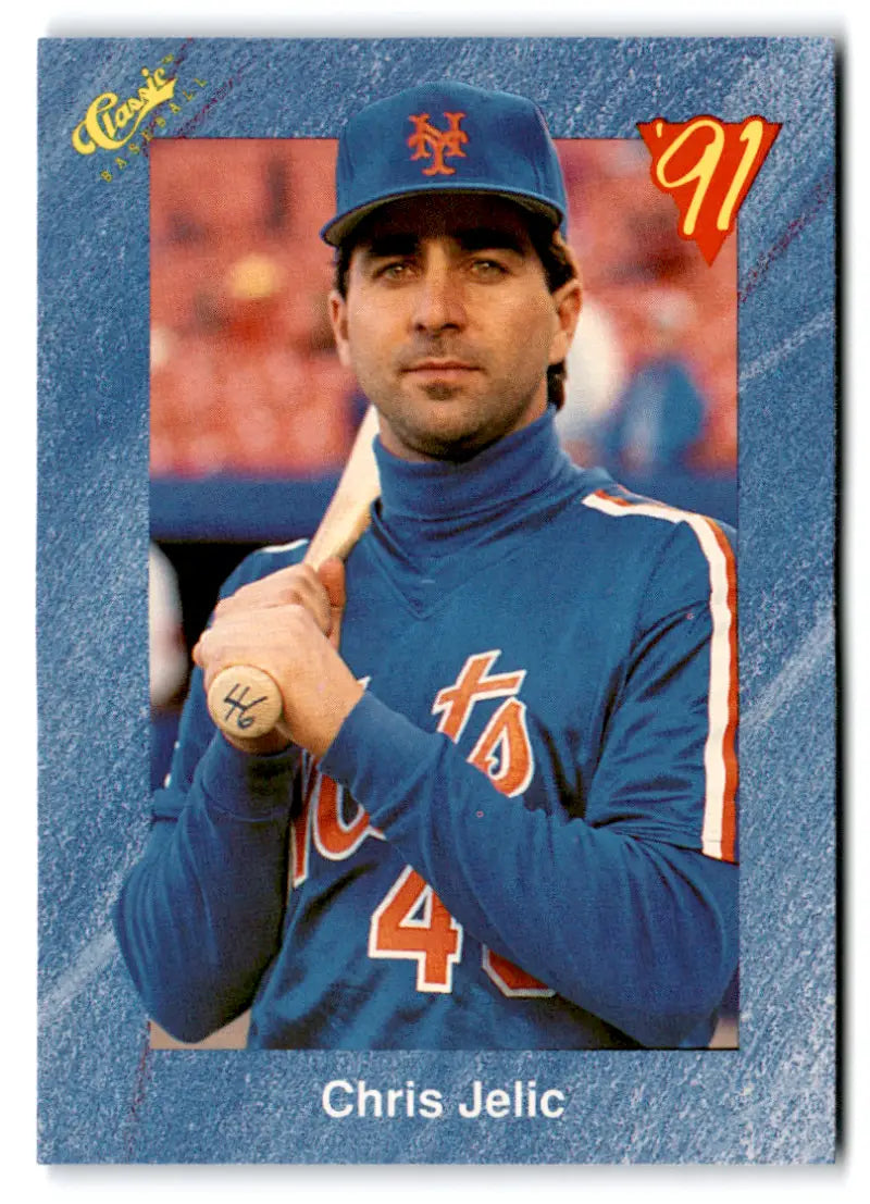 1991 Classic I #T66 Chris Jelic NM Near Mint Mets ID:77269