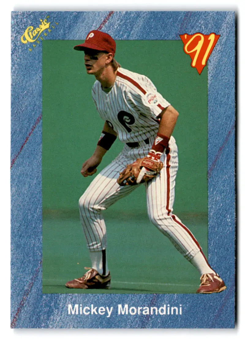 1991 Classic I #T79 Mickey Morandini NM Near Mint Phillies ID:77275