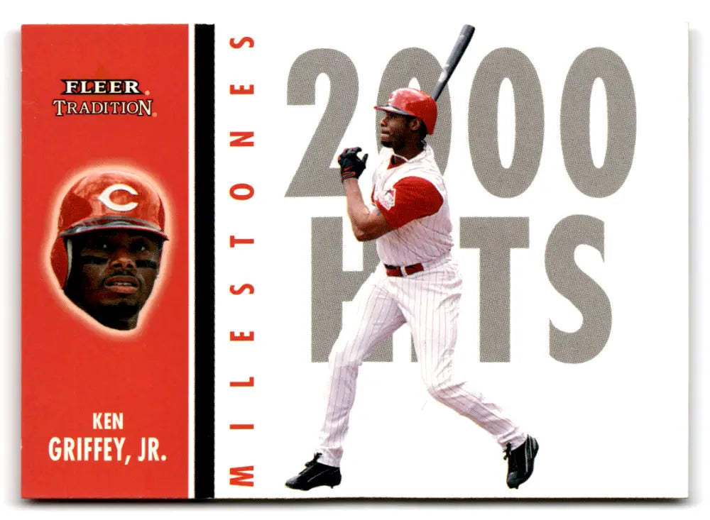 2003 Fleer Tradition Milestones #15 Ken Griffey Jr. NM Near Mint Reds ID:77309