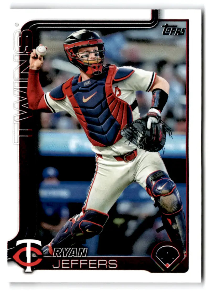2025 Topps #339 Ryan Jeffers NM Near Mint Twins ID:77318