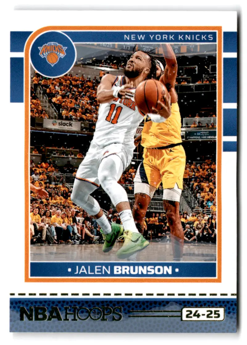 2024-25 Panini Hoops Winter #186 Jalen Brunson NM-MT Knicks ID:78130 ID:78130