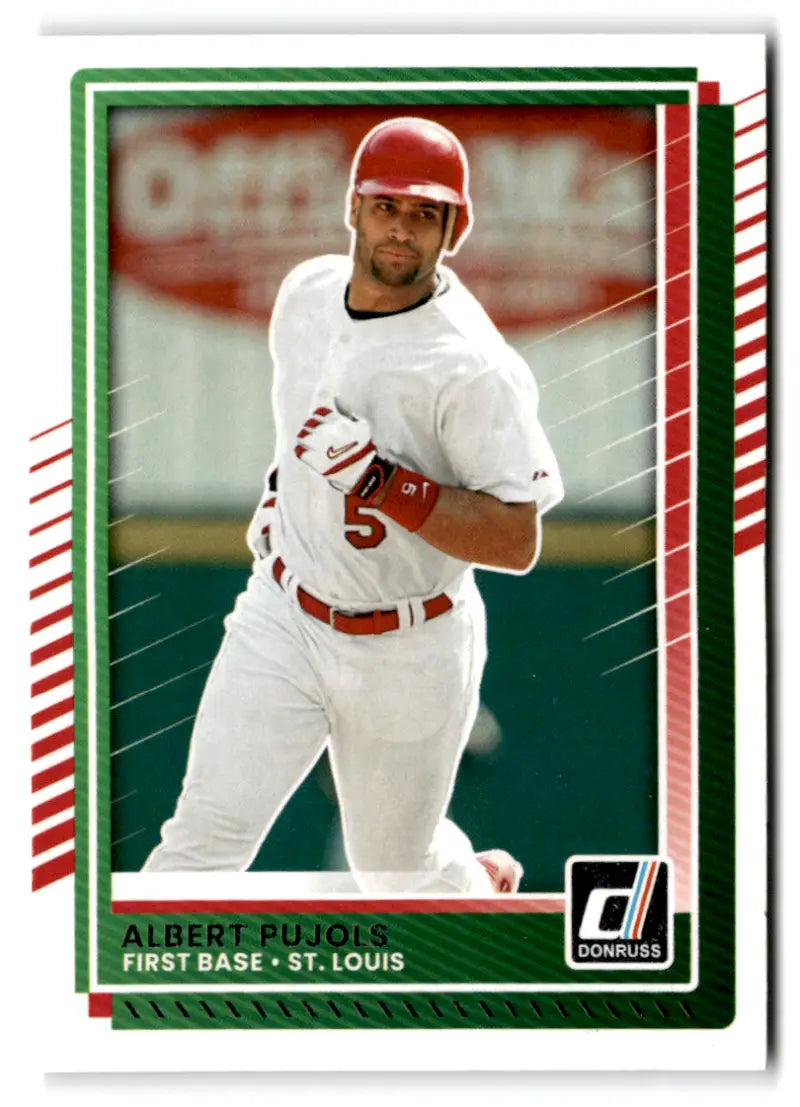 2025 Donruss Base #6 Albert Pujols NM-MT Cardinals ID:78504