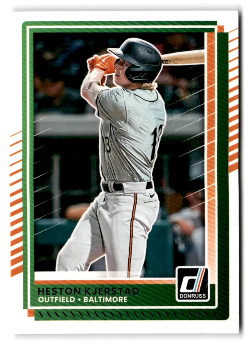 2025 Donruss Base #8 Heston Kjerstad NM-MT Orioles ID:78506
