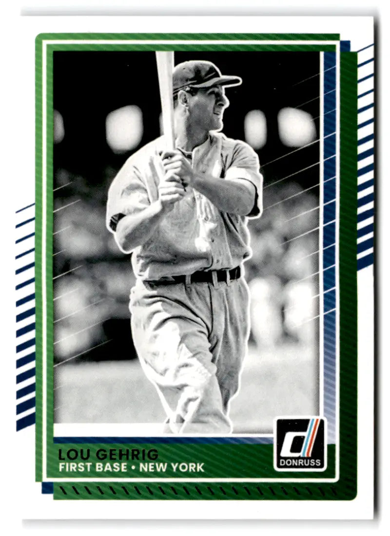 2025 Donruss Base #55 Lou Gehrig NM-MT Yankees ID:78529