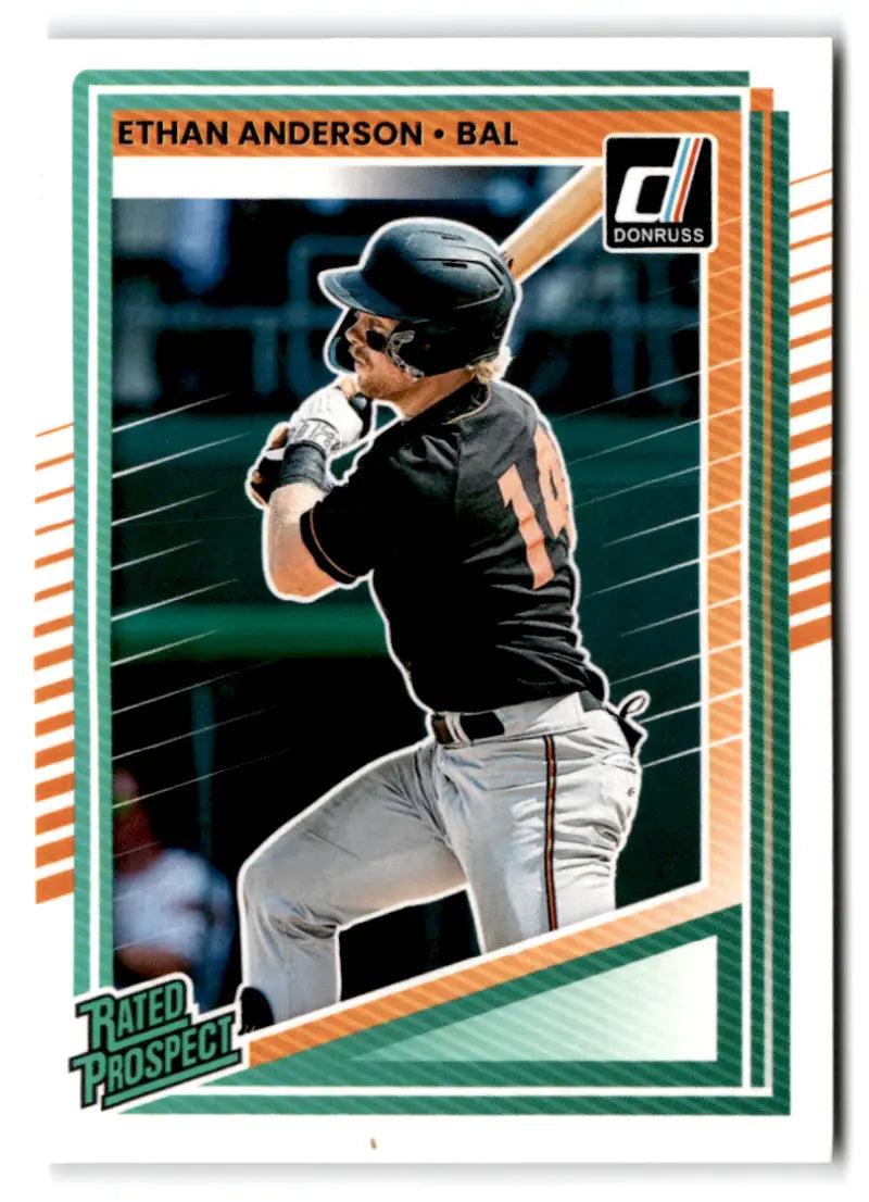 2025 Donruss Rated Prospects #170 Ethan Anderson NM-MT RC Rookie Oriole ID:78559