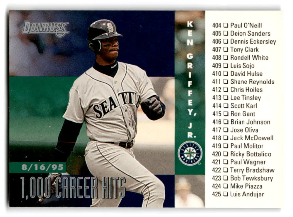 6 Card Lot of Ken Griffey Jr Baseball Trading Cards ID:79517
