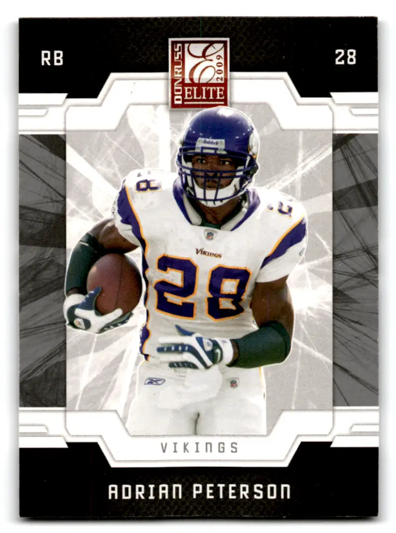 2009 Donruss Elite #55 Adrian Peterson NM Near Mint Vikings ID:79538
