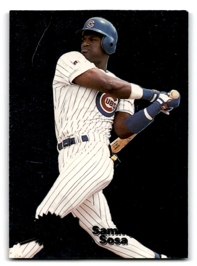 1996 Metal Universe Heavy Metal #7 Sammy Sosa NM Near Mint Cubs ID:79558