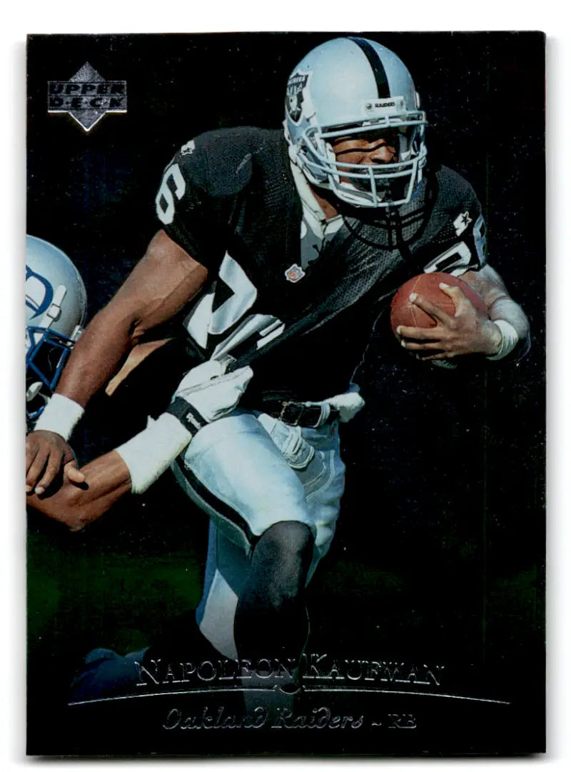 1996 Upper Deck Silver #22 Napoleon Kaufman NM Near Mint Raiders ID:79600