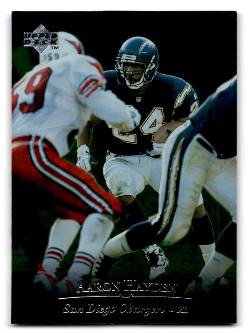 1996 Upper Deck Silver #26 Aaron Hayden NM-MT RC Rookie Chargers ID:79604