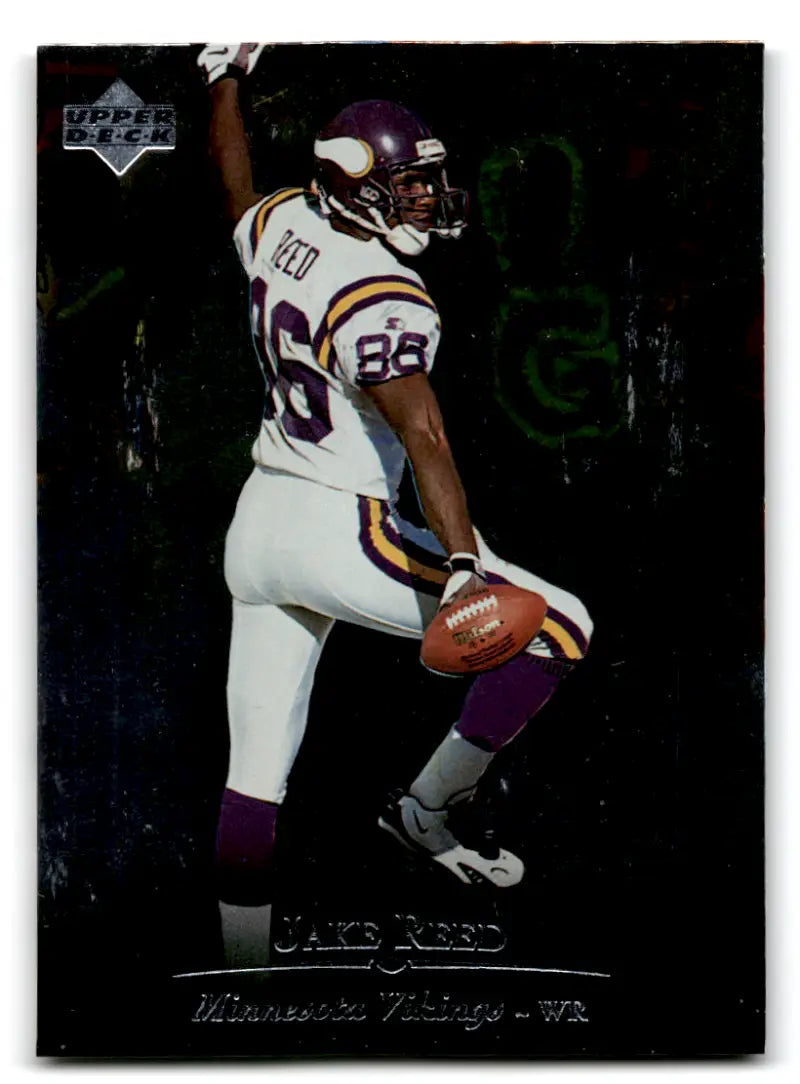 1996 Upper Deck Silver #47 Jake Reed NM-MT Vikings ID:79625
