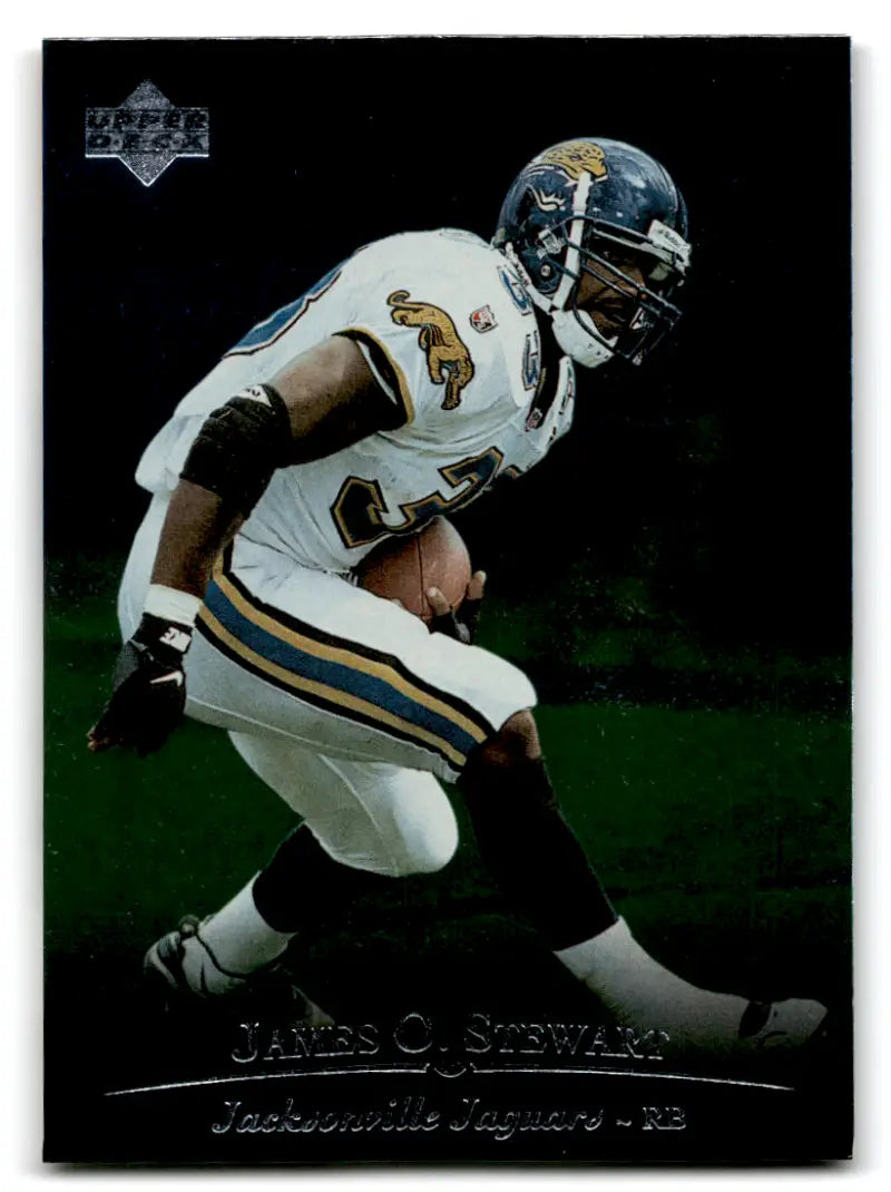 1996 Upper Deck Silver #164 James Stewart NM-MT Jaguars ID:79741