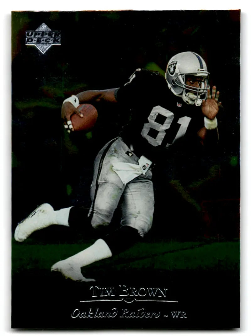 1996 Upper Deck Silver #172 Tim Brown NM-MT Raiders ID:79748