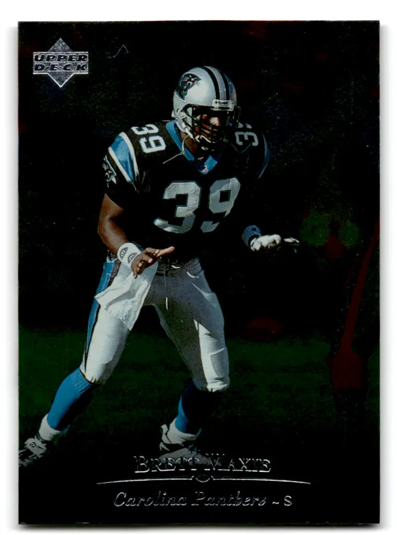 1996 Upper Deck Silver #184 Brett Maxie NM-MT Panthers ID:79759