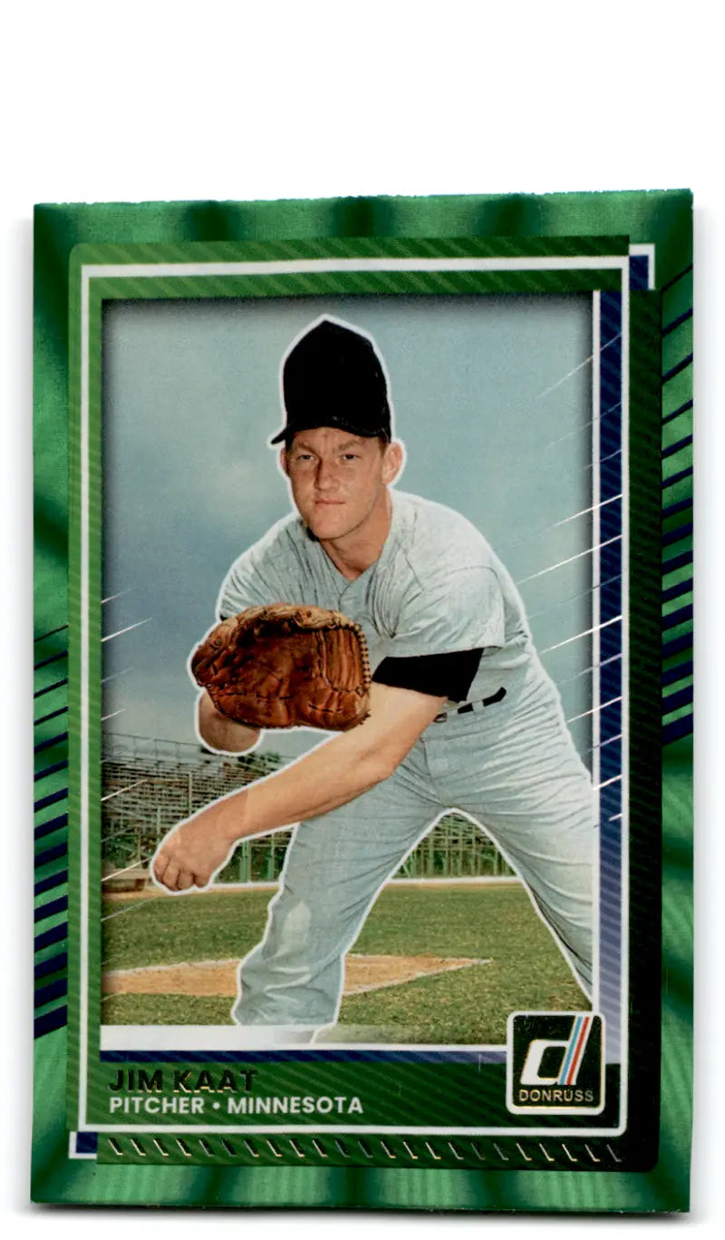 2025 Donruss Green Laser #19 Jim Kaat NM-MT Twins ID:79815