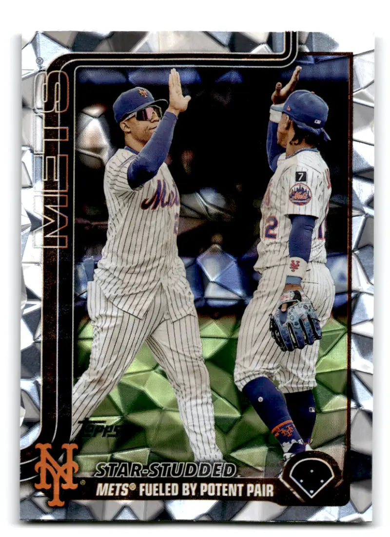 2025 Topps Update Diamante Foil #US260 Francisco Lindor/Juan Soto NM-MT ID:80004