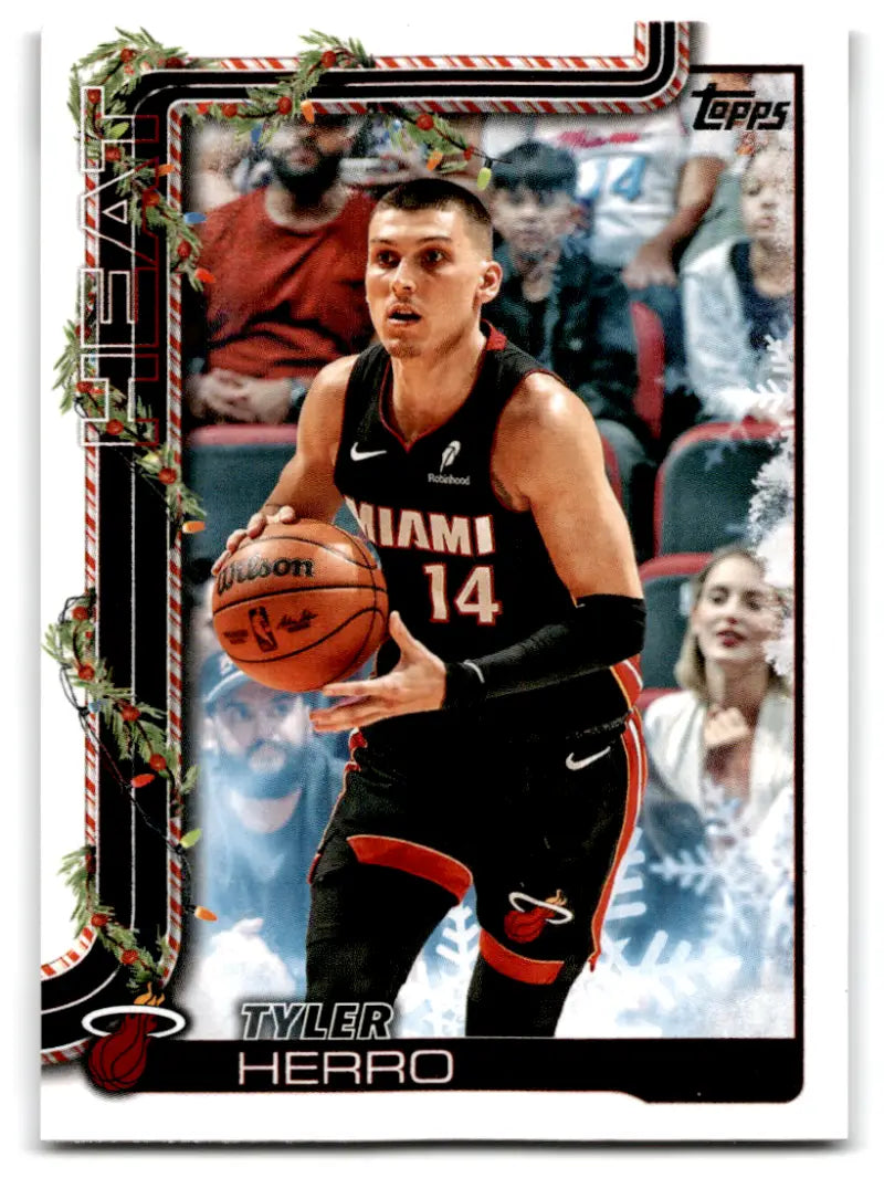 2025-26 Topps Holiday #H58 Tyler Herro NM-MT Heat ID:80067