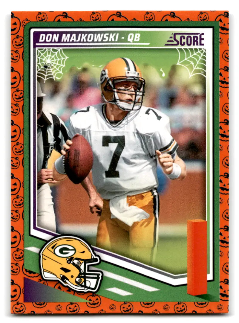 2025 Score Trick or Treat Pumpkin #274 Don Majkowski EX/NM Packers ID:80140
