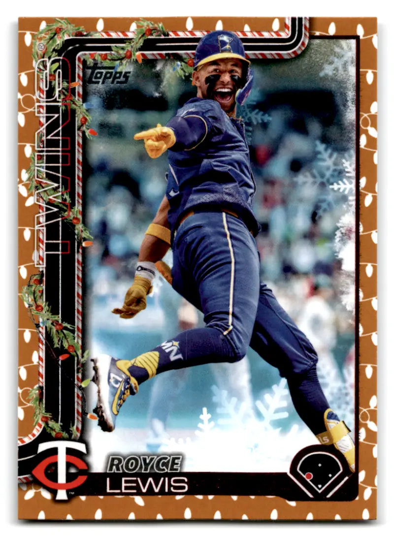 2025 Topps Holiday Gold Holiday Lights #H194 Royce Lewis NM-MT Twins ID:80536