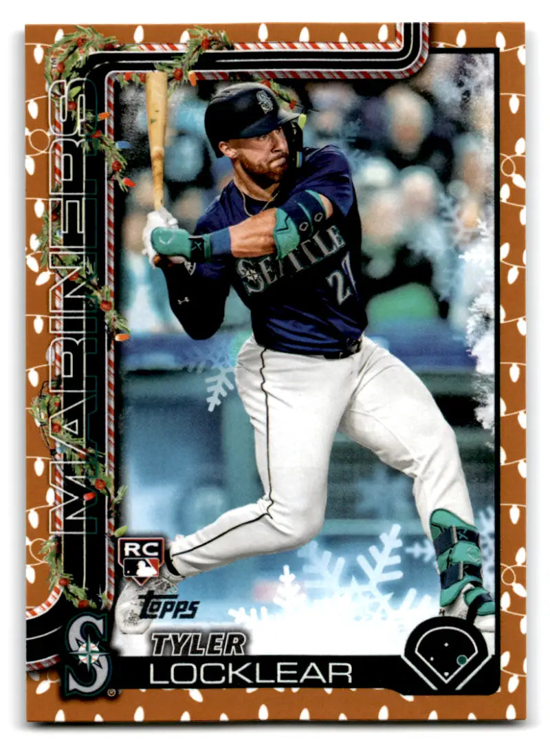 2025 Topps Holiday Gold Holiday Lights #H165 Tyler Locklear NM-MT RC Ro ID:80538