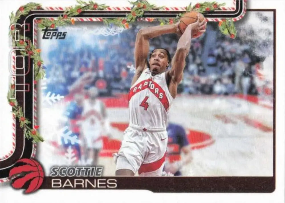 2025-26 Topps Holiday #H25 Scottie Barnes NM-MT Raptors ID:80724